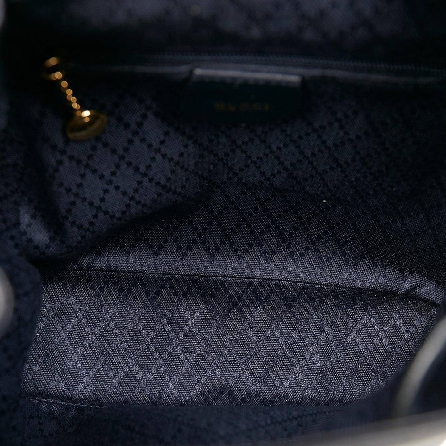 Gucci Bamboo Drawstring Leather Backpack (SHG-34142)