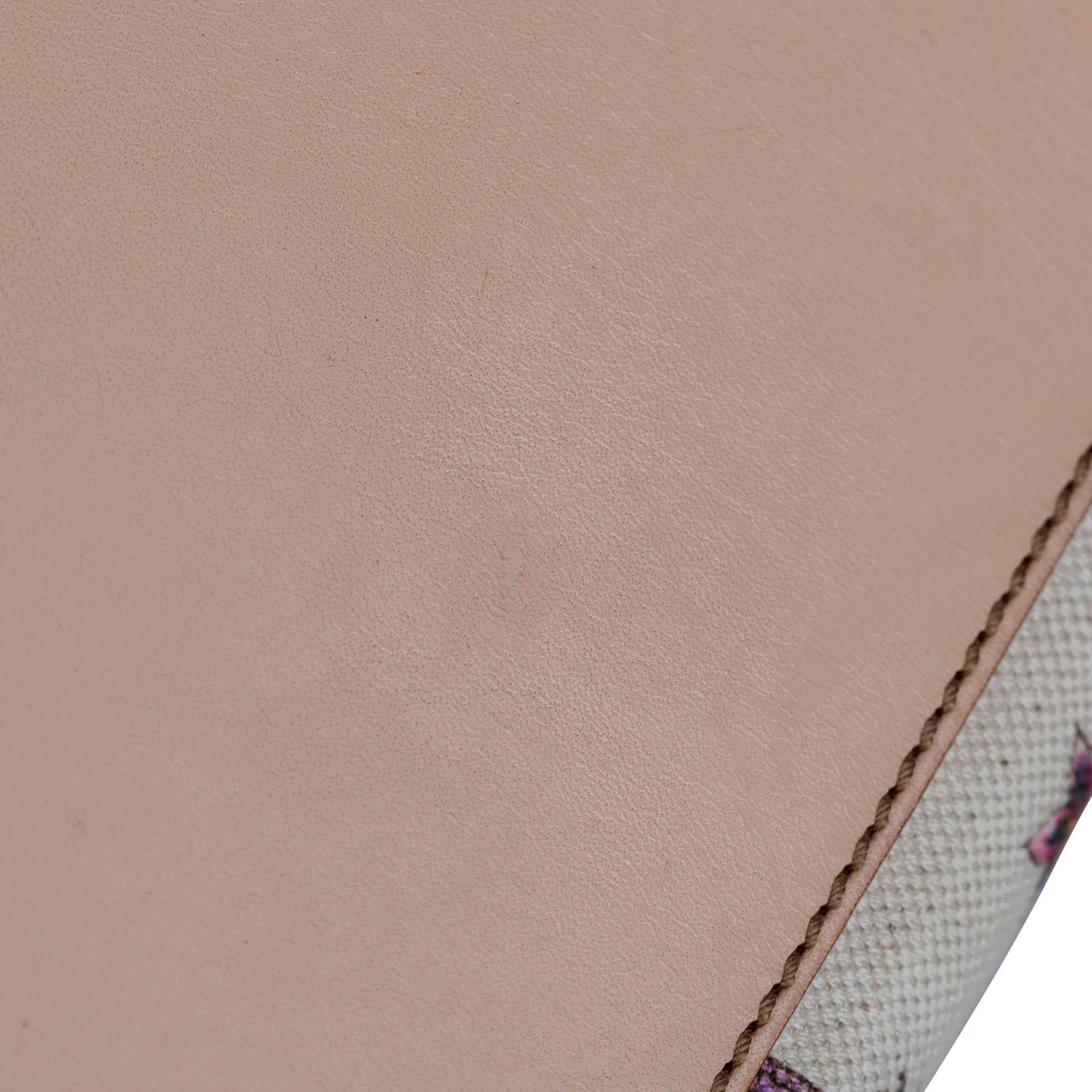 Gucci Bamboo Flora Canvas Handbag (SHG-17799)