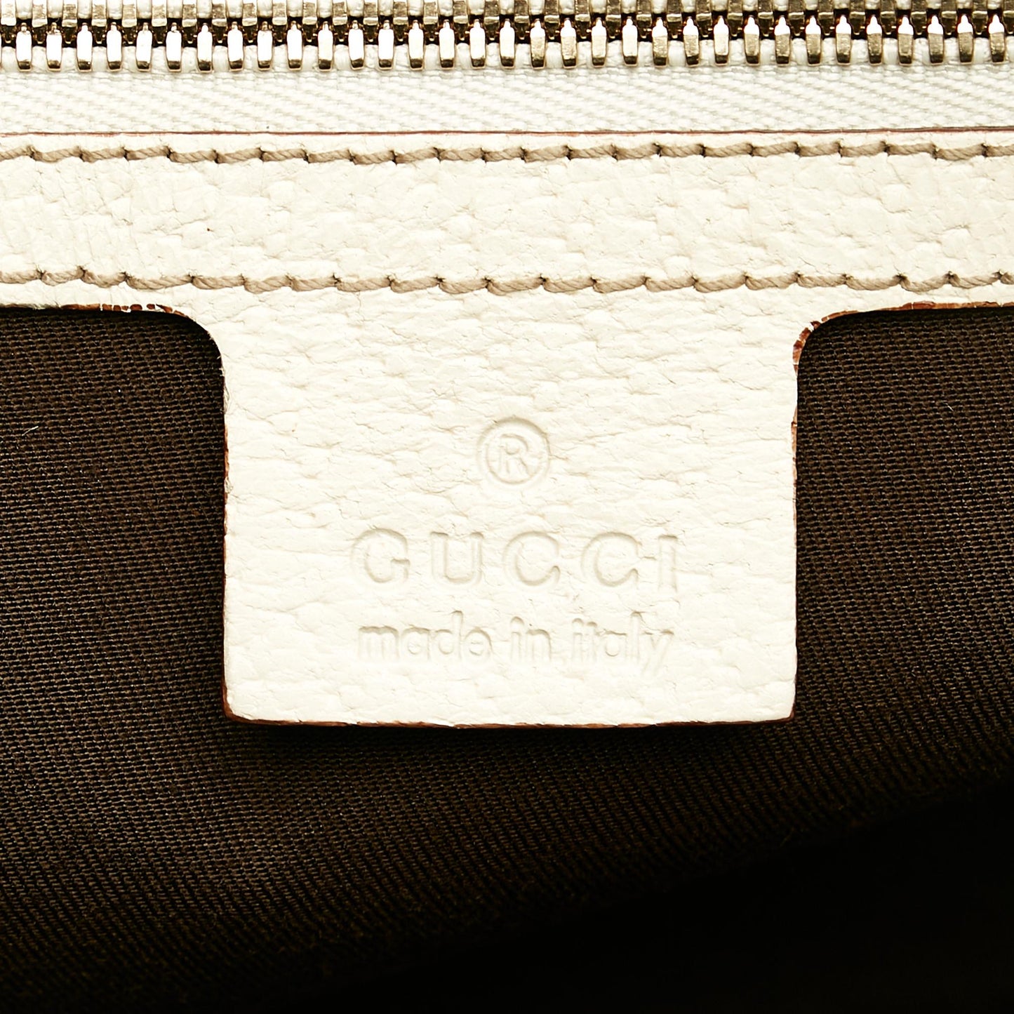 Gucci Bamboo GG Canvas Handbag (SHG-34529)