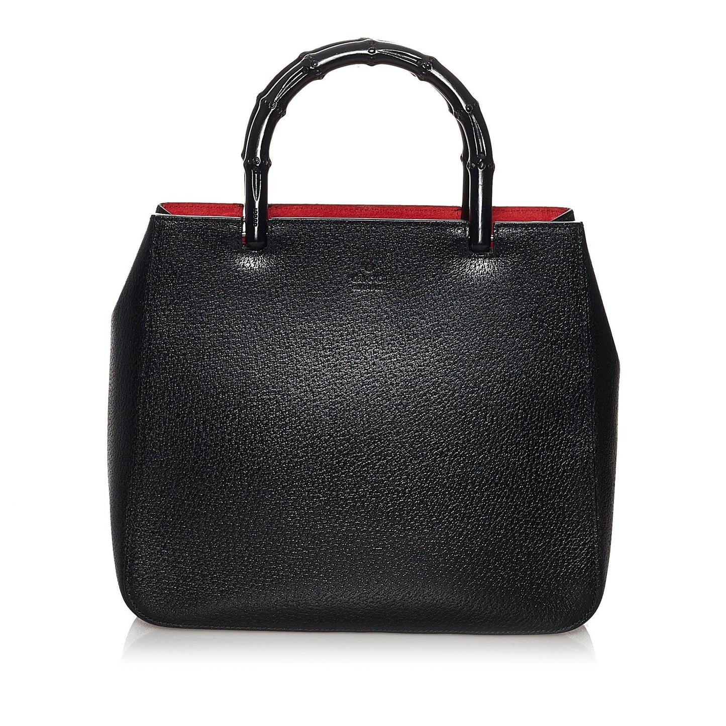 Gucci Bamboo Leather Handbag (SHG-29863)