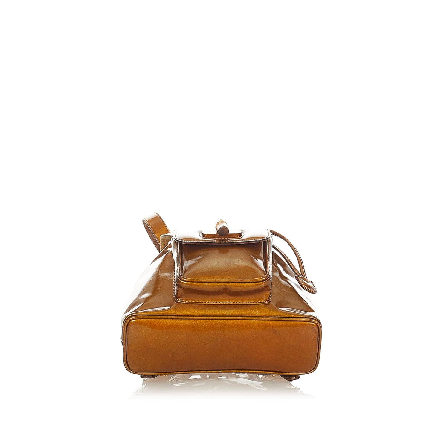 Luxury Gucci Trending 2025 Bamboo Patent Leather Backpack (SHG-25222)