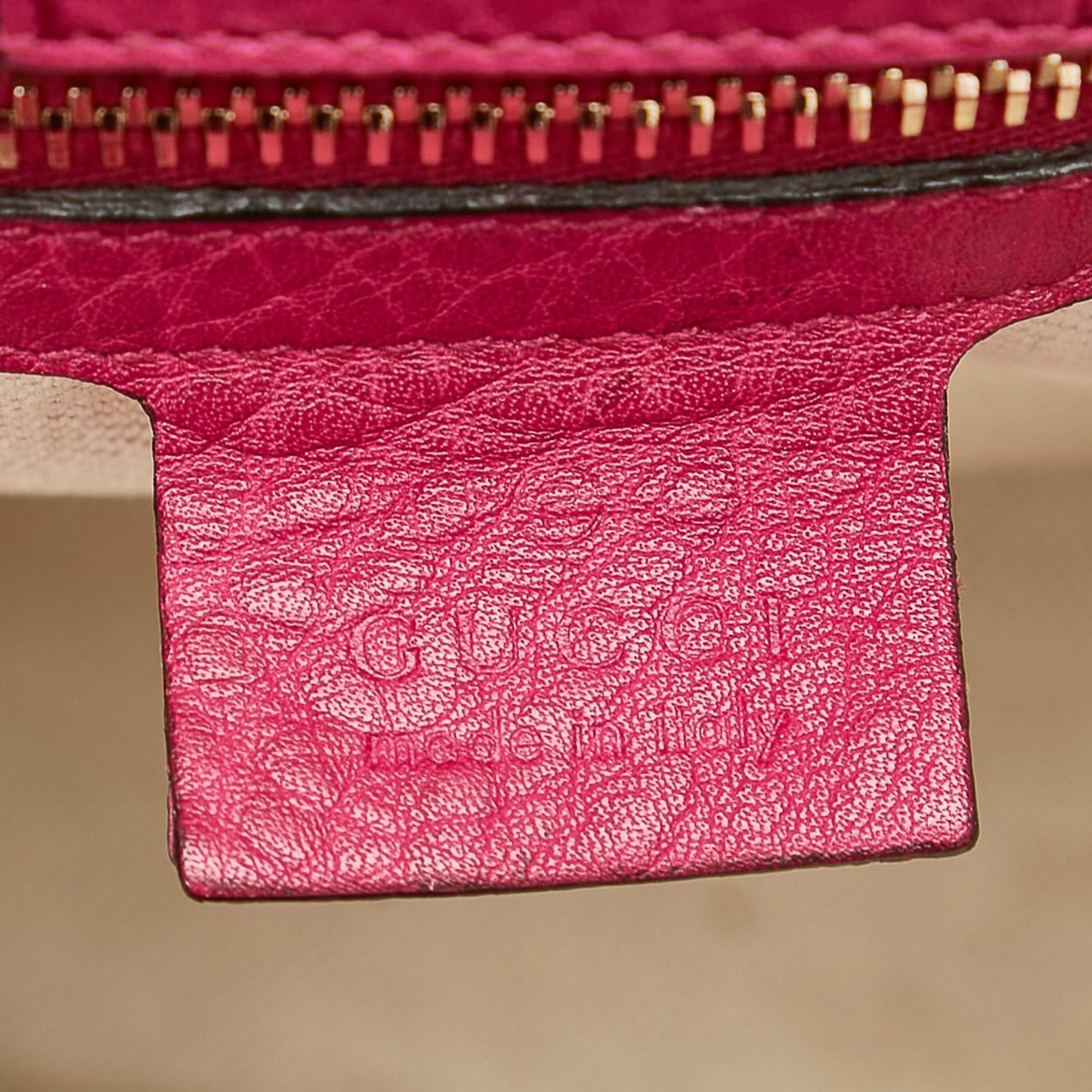 Gucci Bamboo Shopper Leather Satchel (SHG-25434)