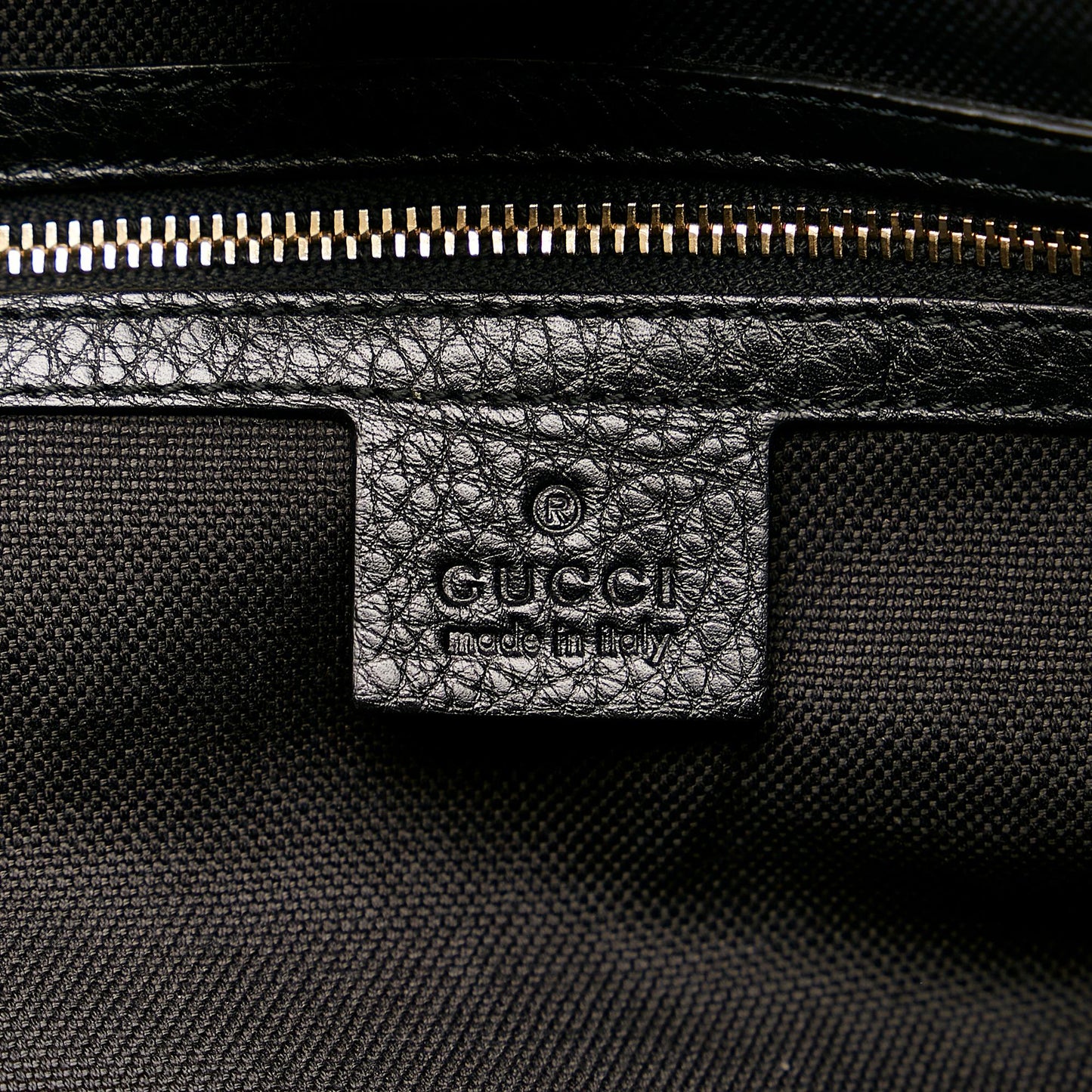 Gucci Bamboo Shopper Leather Satchel (SHG-35517)