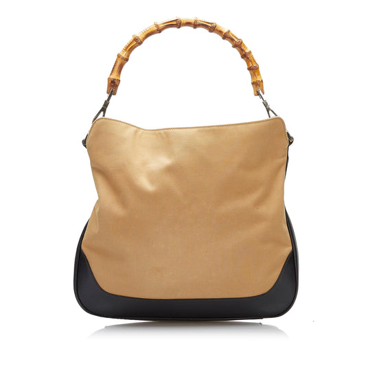Gucci Bamboo Web Satchel (SHG-h6OTTp)