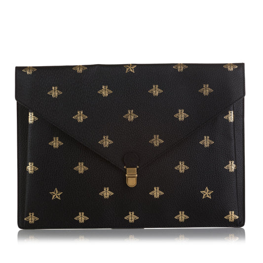 Gucci Bee Star Envelope Portfolio (SHG-ssbcCg)