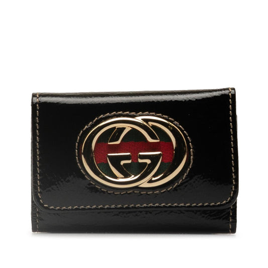 Gucci Britt Leather Key Holder