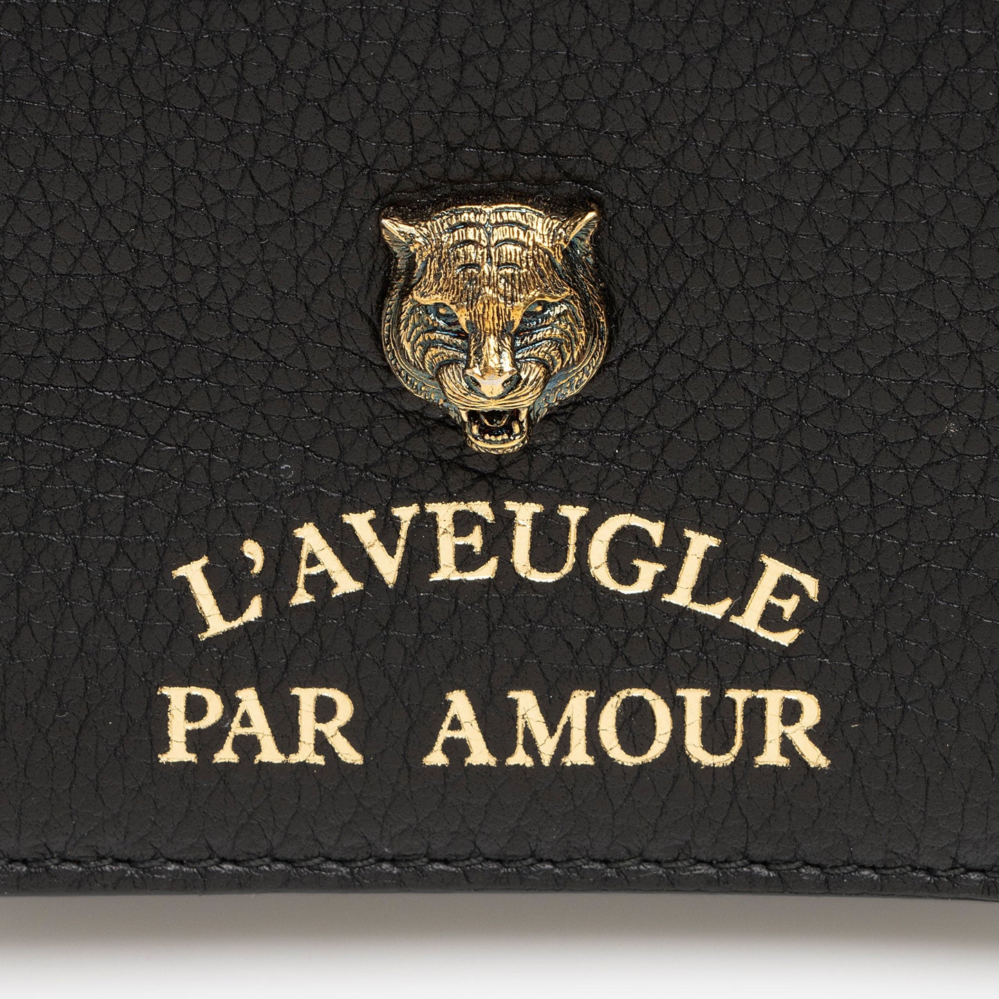 Gucci Calfskin Animalier Wallet (SHF-xIyVqk)