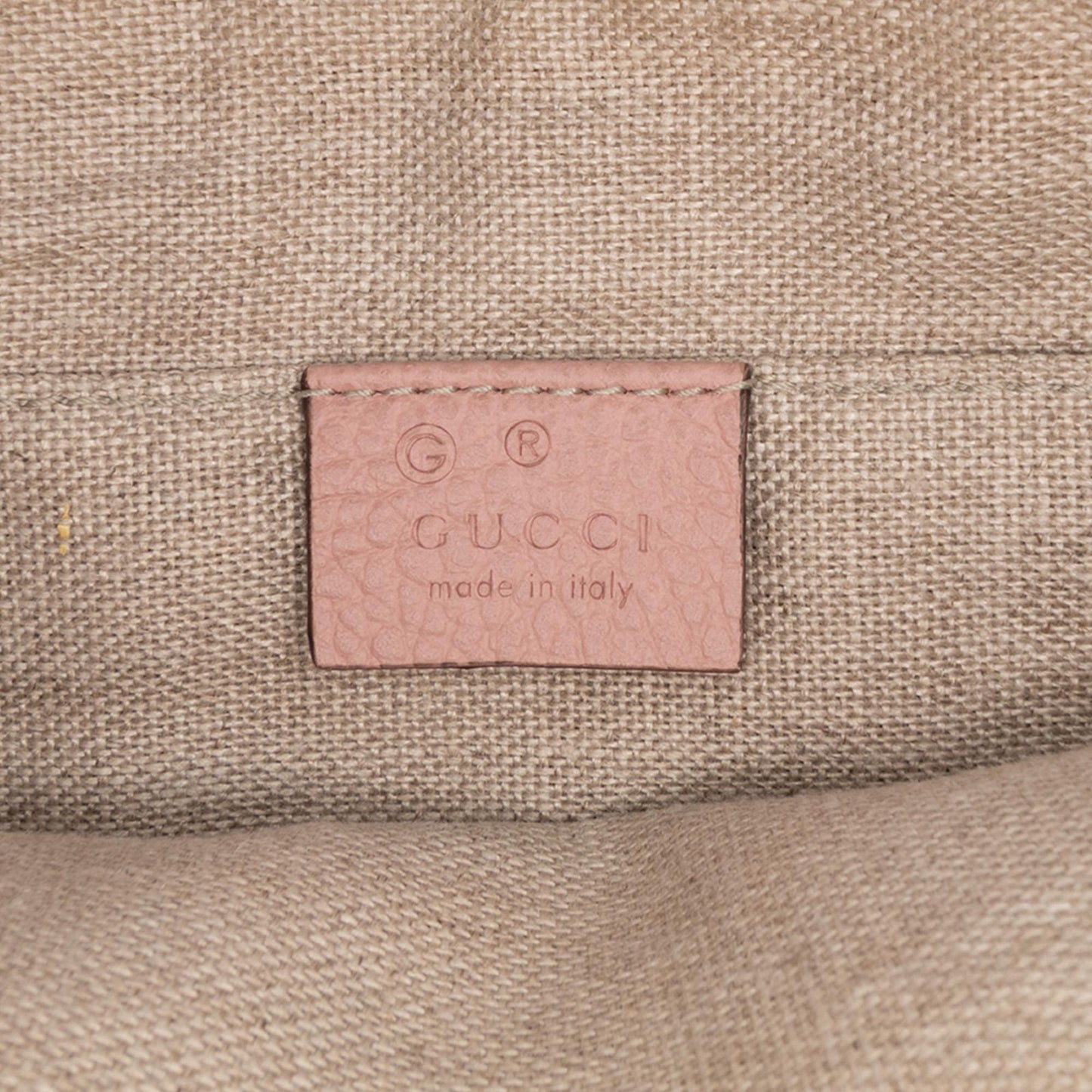 Gucci Calfskin Bamboo Clutch