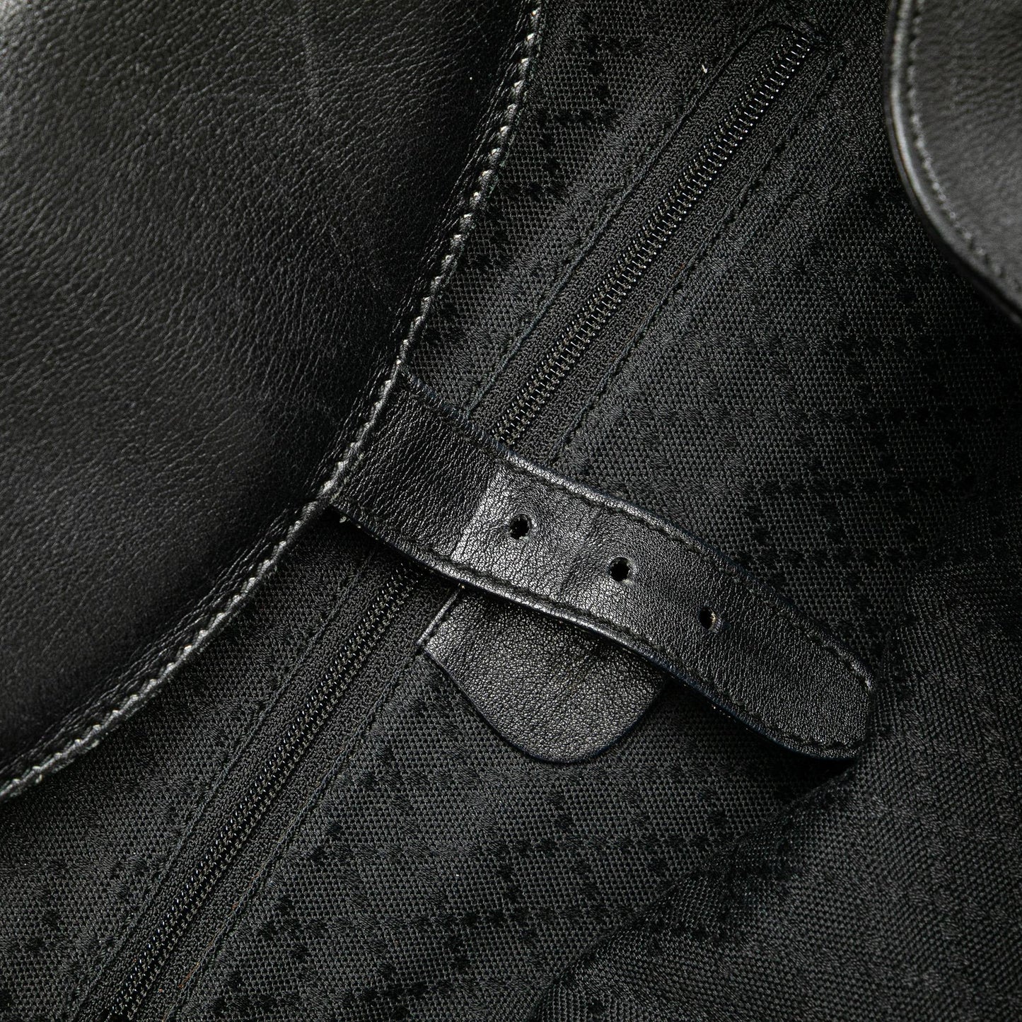 Gucci Calfskin Bamboo Drawstring Backpack