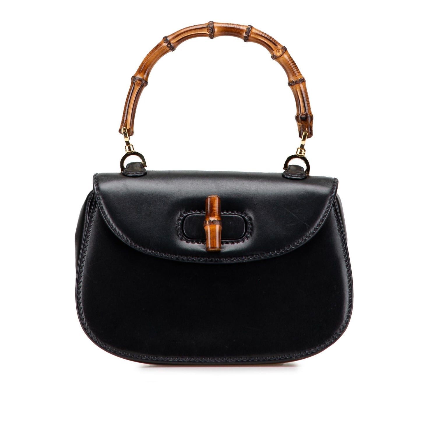 Gucci Calfskin Bamboo Night
