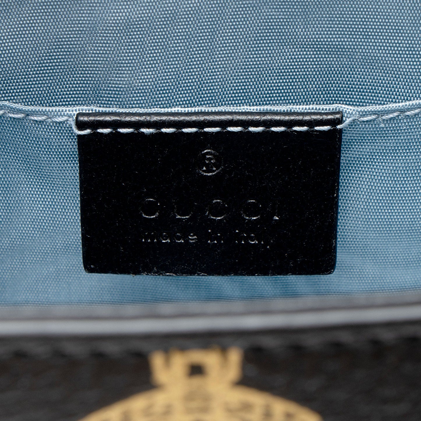 Gucci Calfskin Bee & Star Sylvie Mini Top Handle
