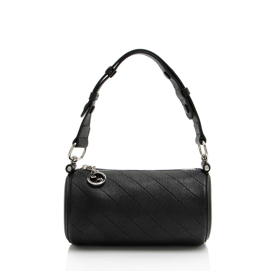 Gucci Calfskin Blondie Mini Barrel Bag