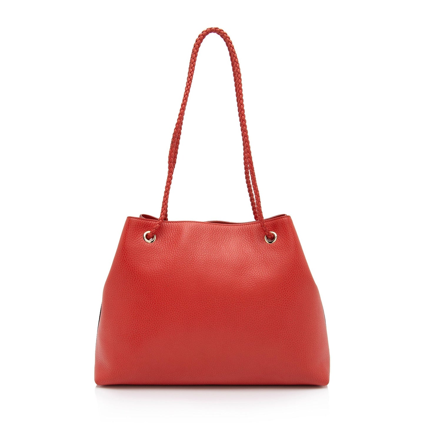 Luxury Gucci Calfskin Braided Handle Large Gifford Tote (SHF-rOnRqC)