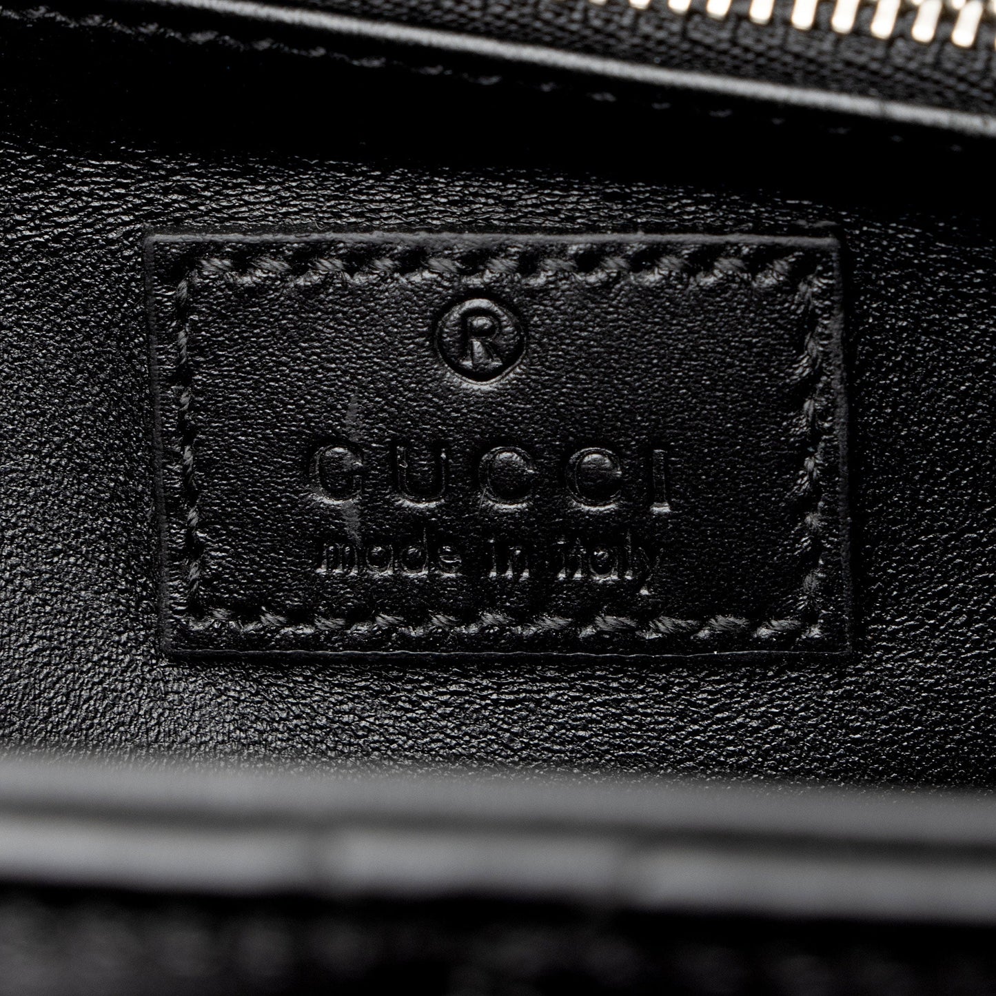Gucci Calfskin Deco Small Shoulder Bag
