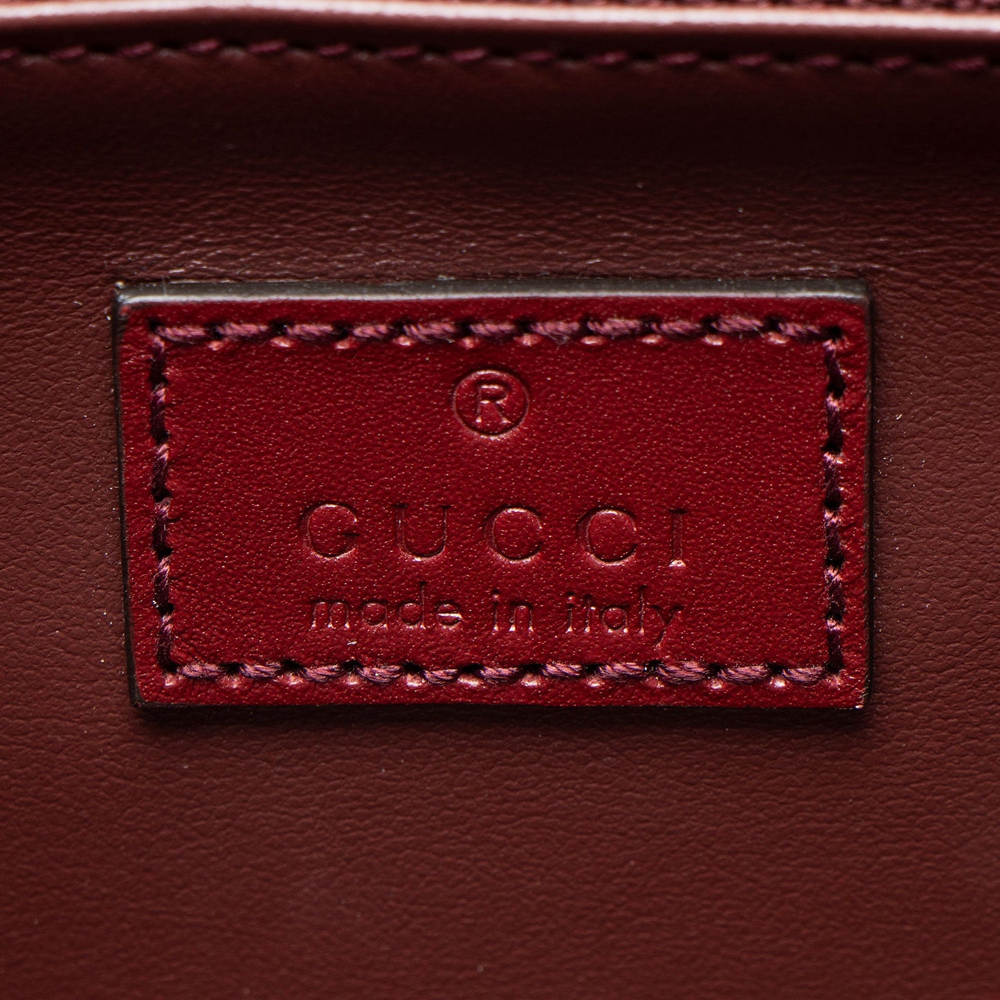 Gucci Calfskin Deco Small Shoulder Bag
