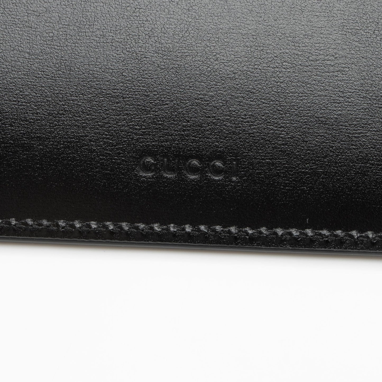 Gucci Calfskin GG Marmont Zip Pouch