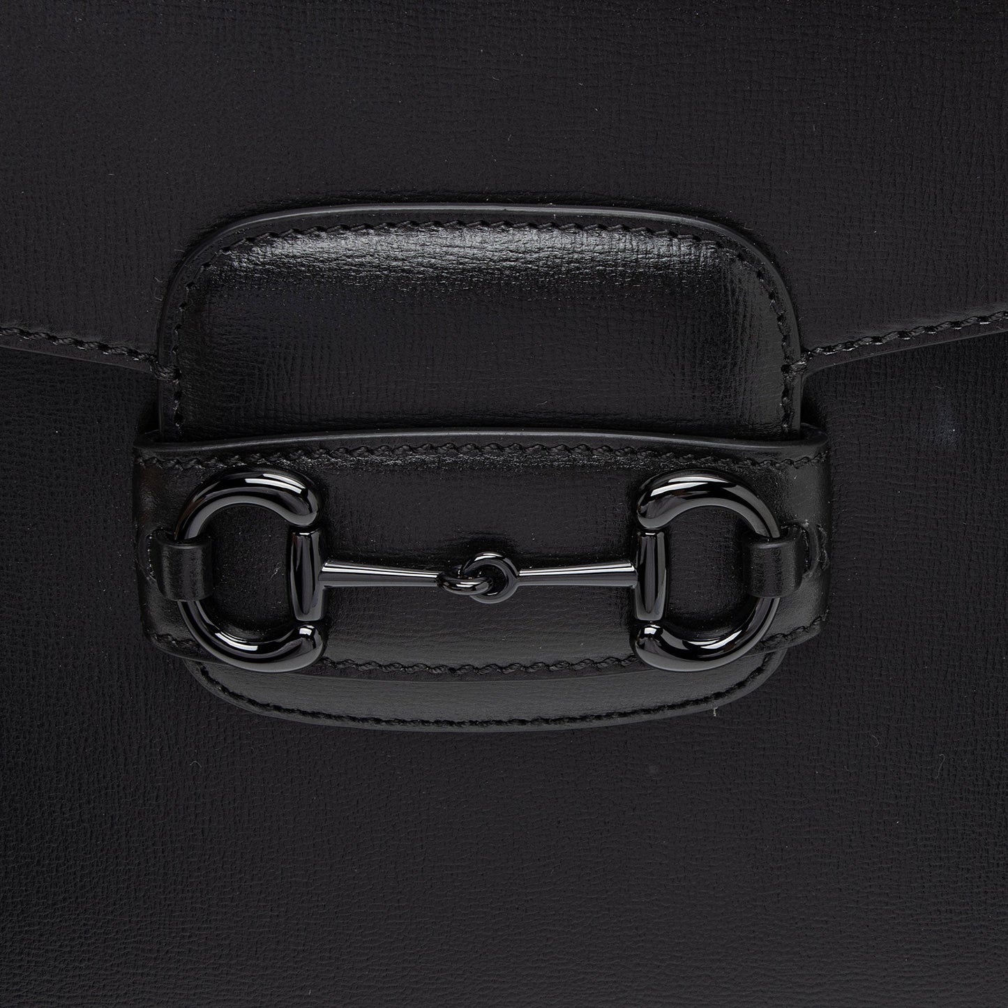 Gucci Calfskin Web Horsebit 1955 Shoulder Bag (SHF-SQoWjr)