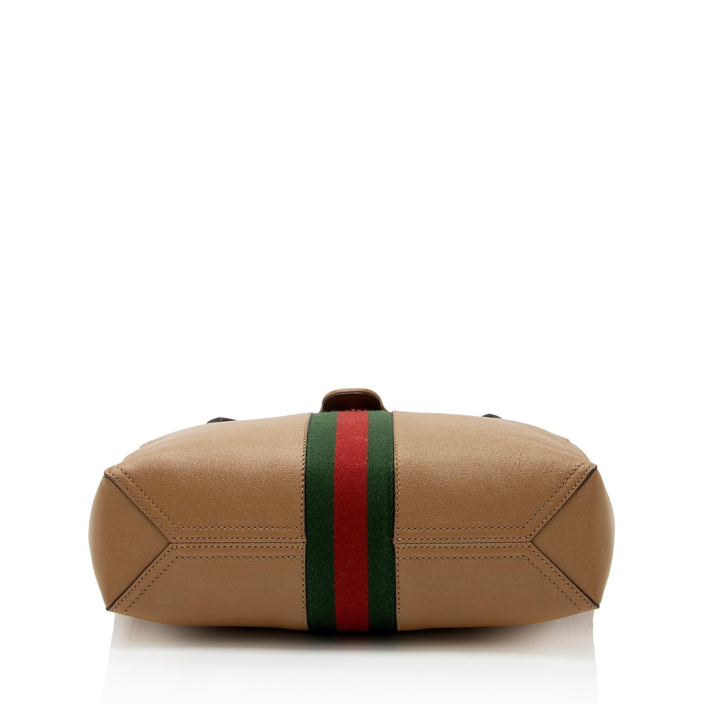 Luxury Gucci Calfskin New Sakai Lux Web Dahlia Small Tote (SHF-W8gTIa)