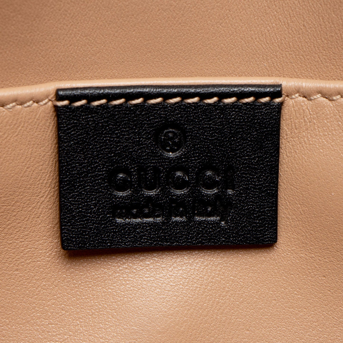 Gucci Calfskin Pearl Tiger Broadway Mini Shoulder Bag