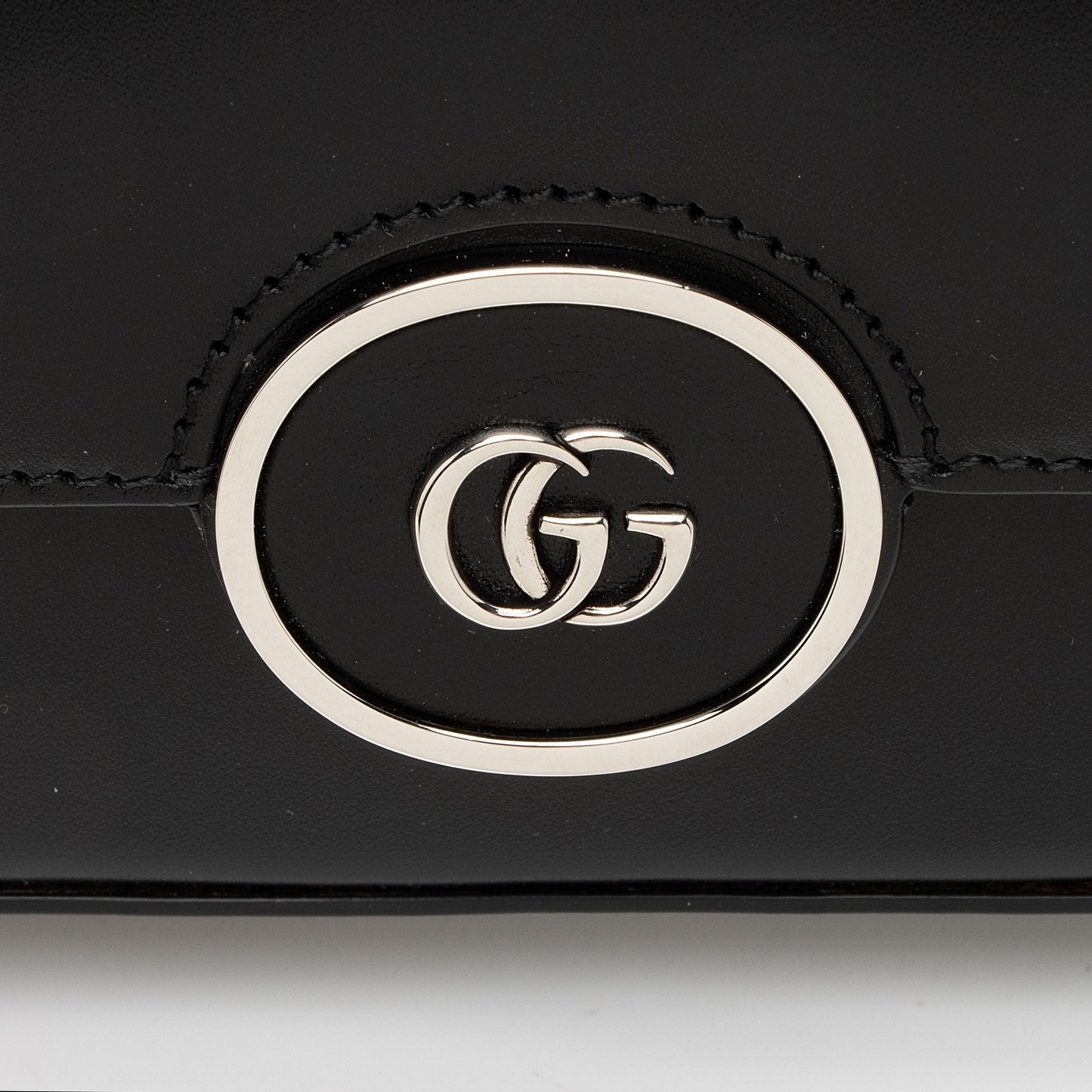 Gucci Calfskin Petite GG Mini Shoulder Bag