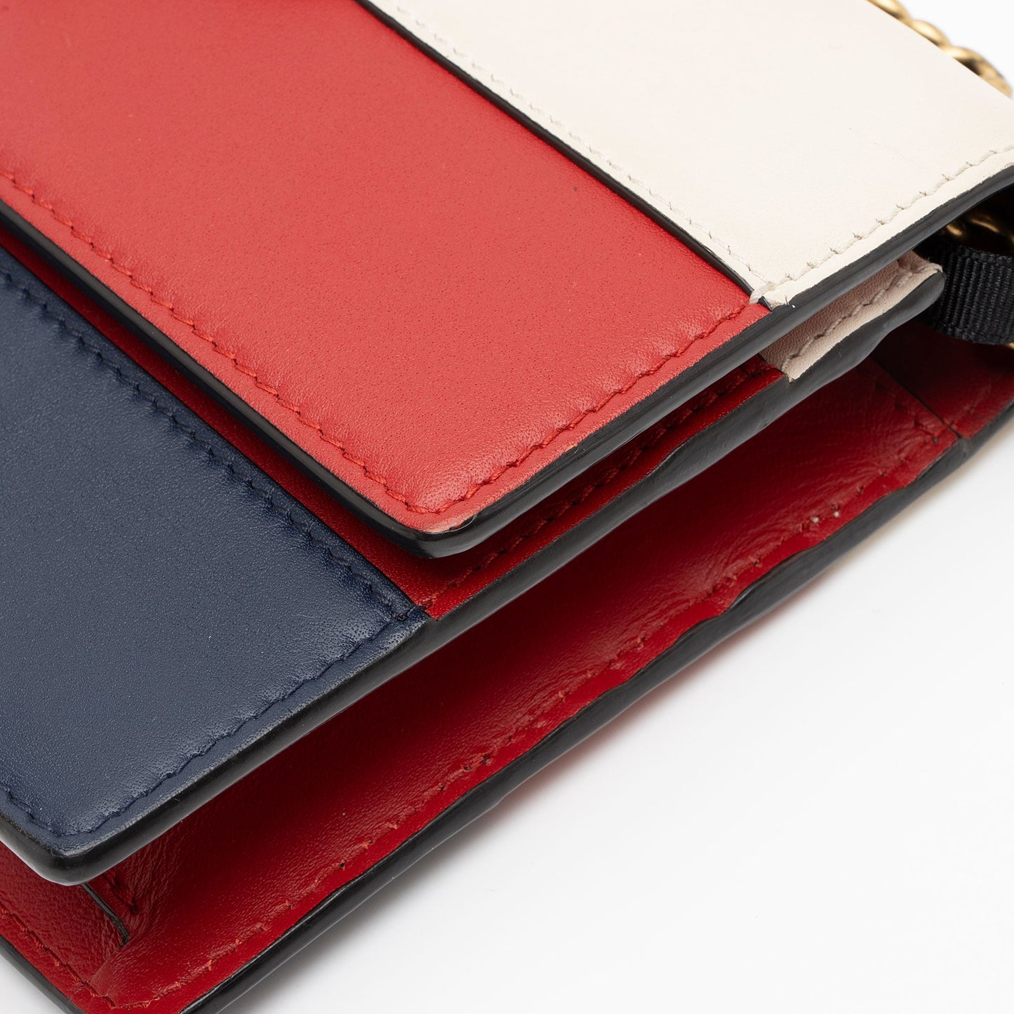Gucci Calfskin Queen Margaret Wallet on Chain