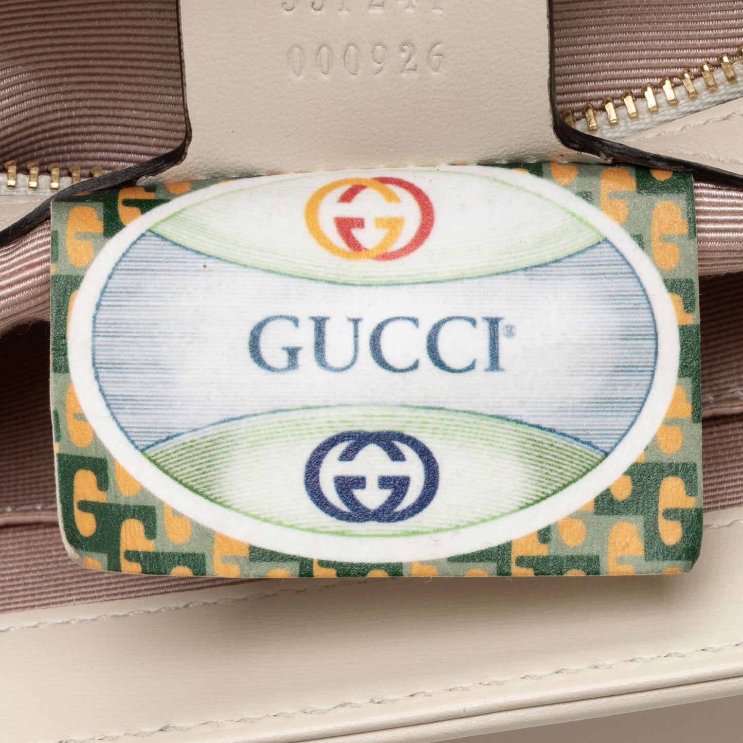 Gucci Calfskin Rajah Zumi Medium Shoulder Bag