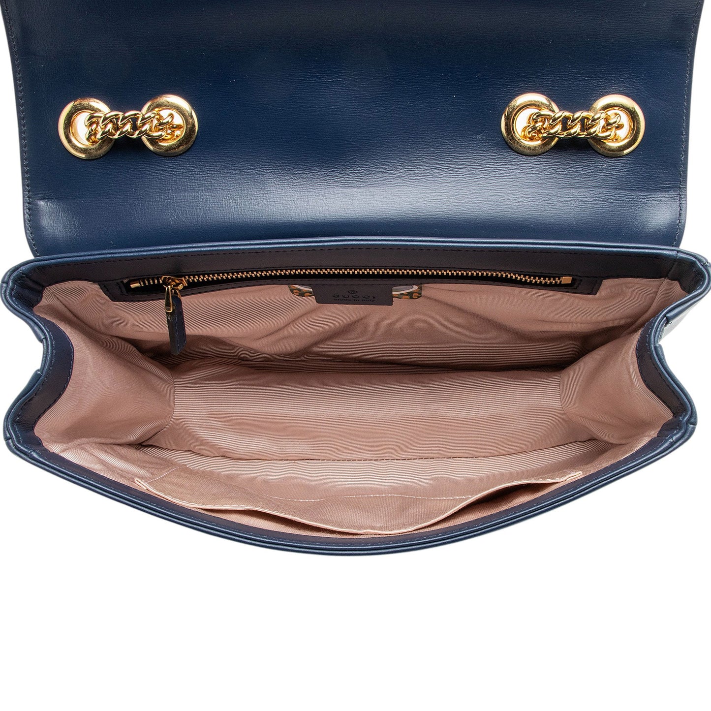 Gucci Calfskin Rajah Zumi Medium Shoulder Bag (SHF-bv9Xhf)