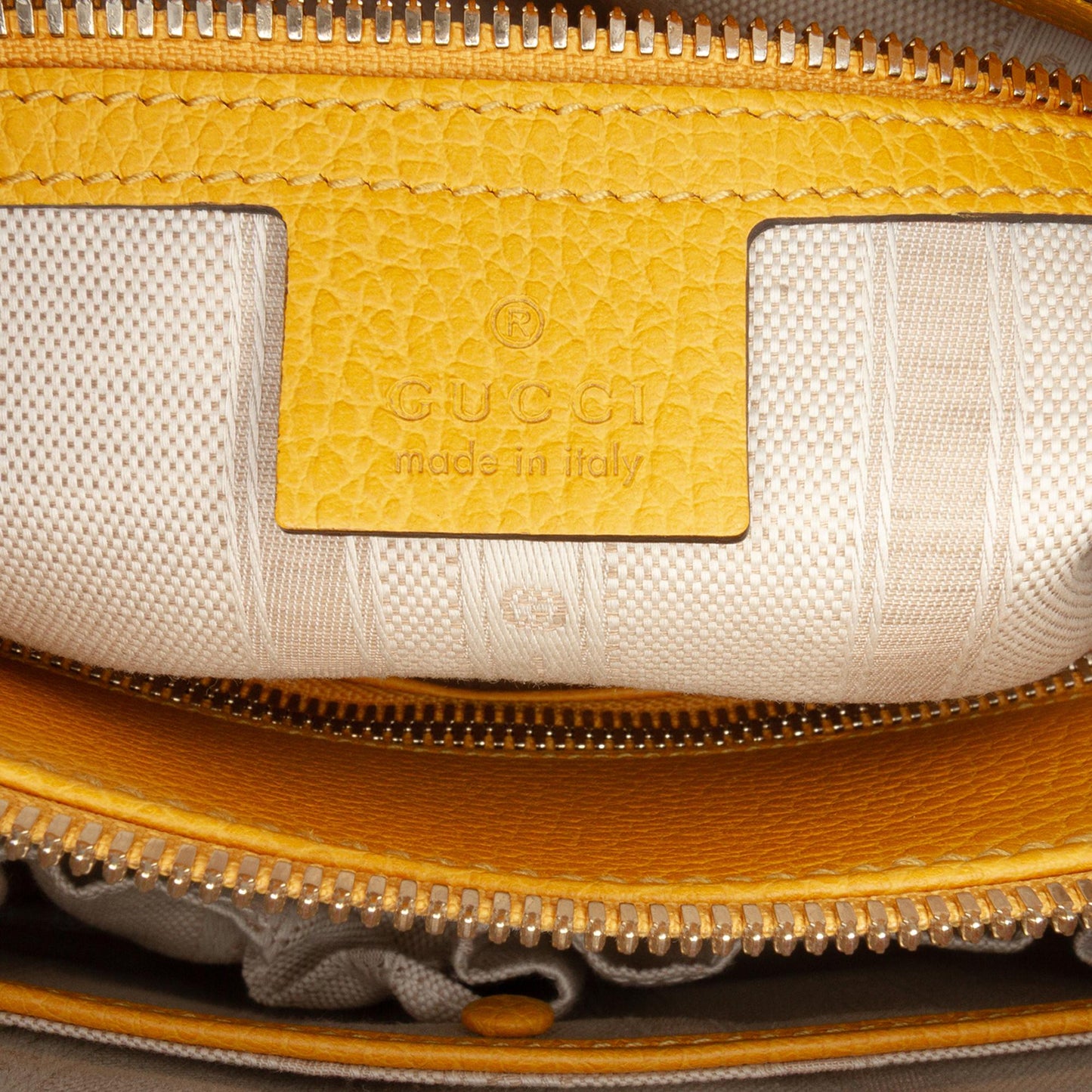 Gucci Calfskin Swing Top Handle Satchel
