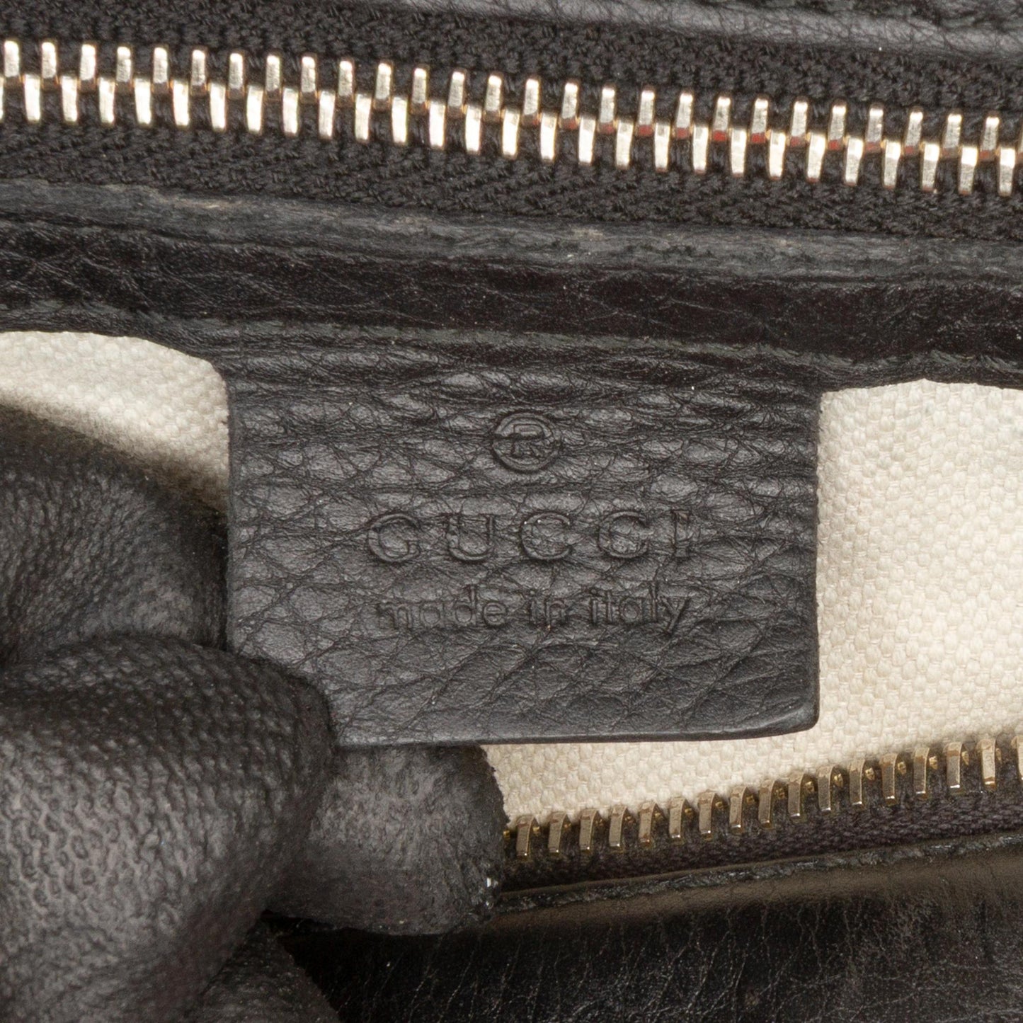 Gucci Calfskin Web Joy Boston Bag