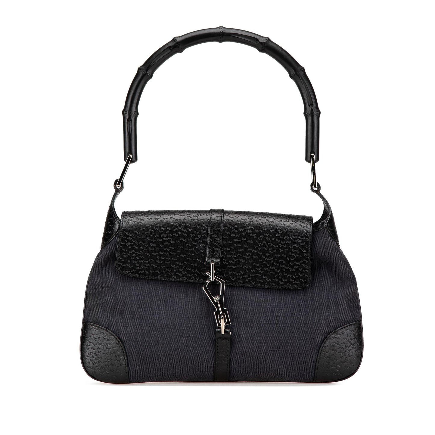 Gucci Canvas Bamboo Jackie Hobo