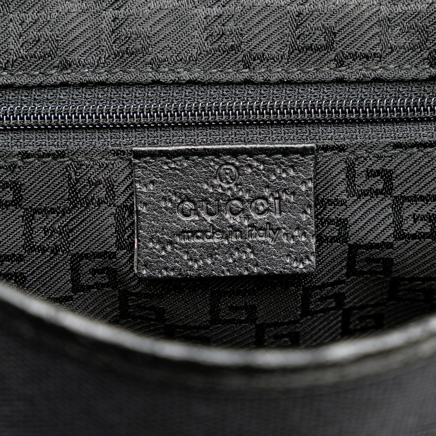 Gucci Canvas Bamboo Jackie Hobo