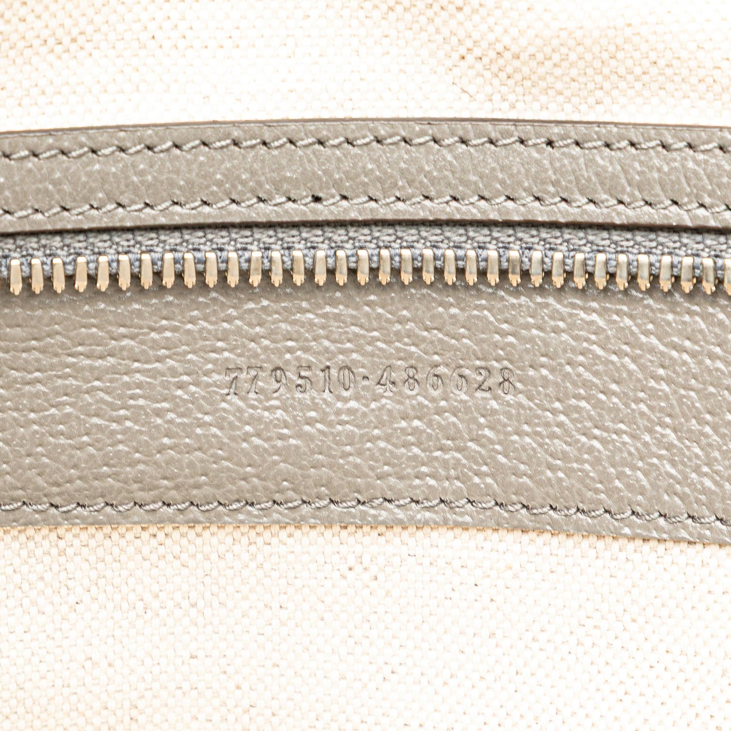 Gucci Canvas Embossed Logo Tote