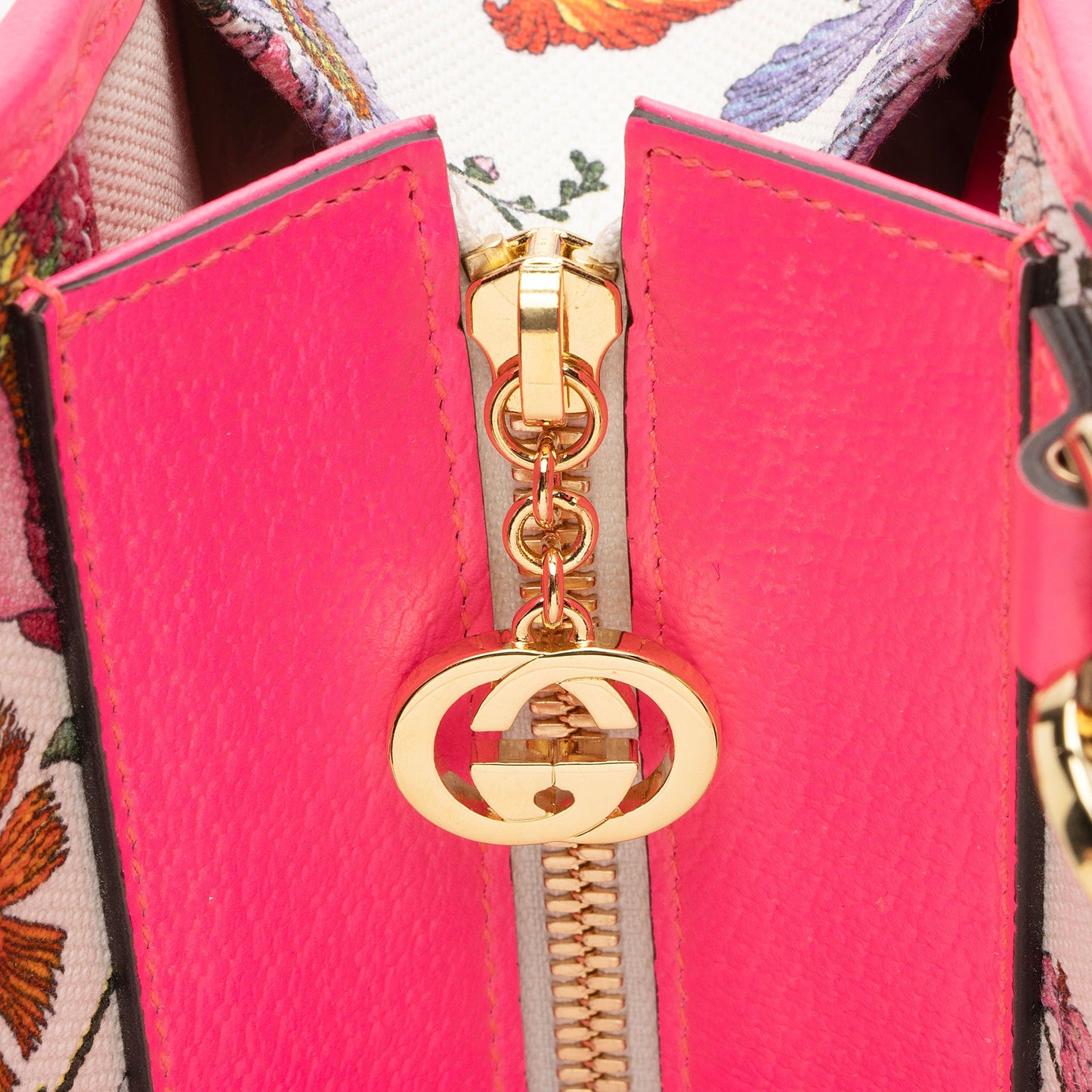 Gucci Canvas Flora Medium Tote
