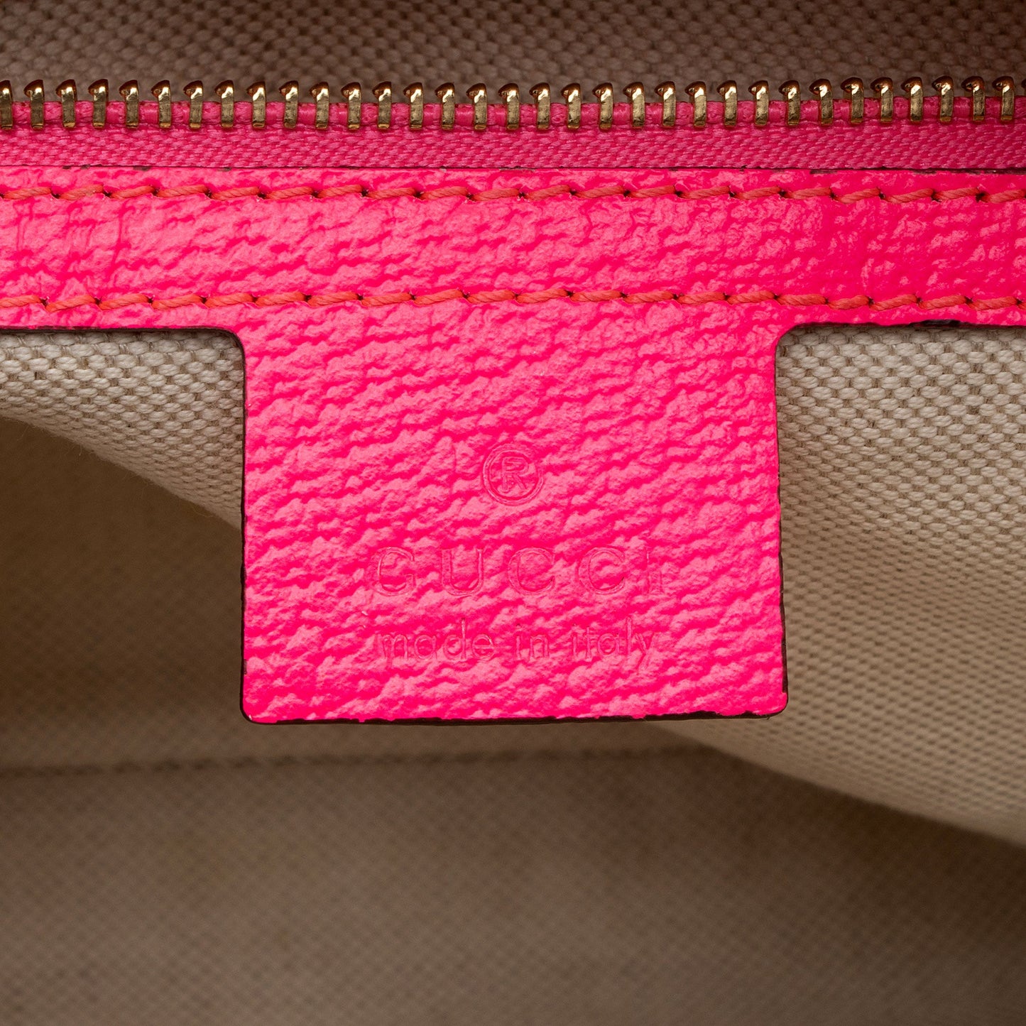 Gucci Canvas Flora Shoulder Bag