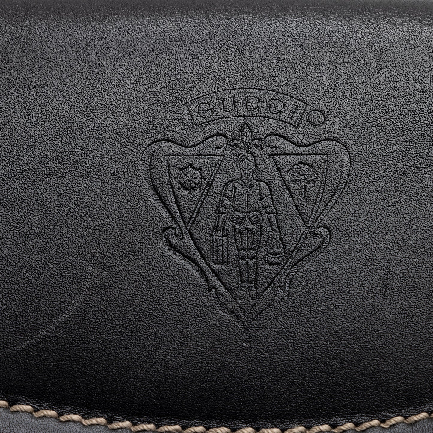 Gucci Canvas Leather East West Multi-Pocket Satchel (SHF-22759)