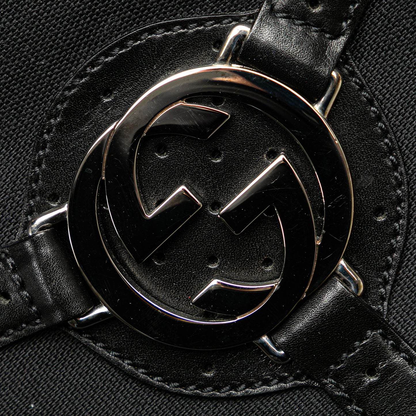 Gucci Canvas Reins Shoulder Bag