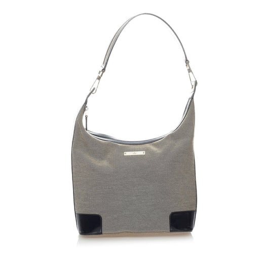 Gucci Canvas Shoulder Bag (SHG-31098)