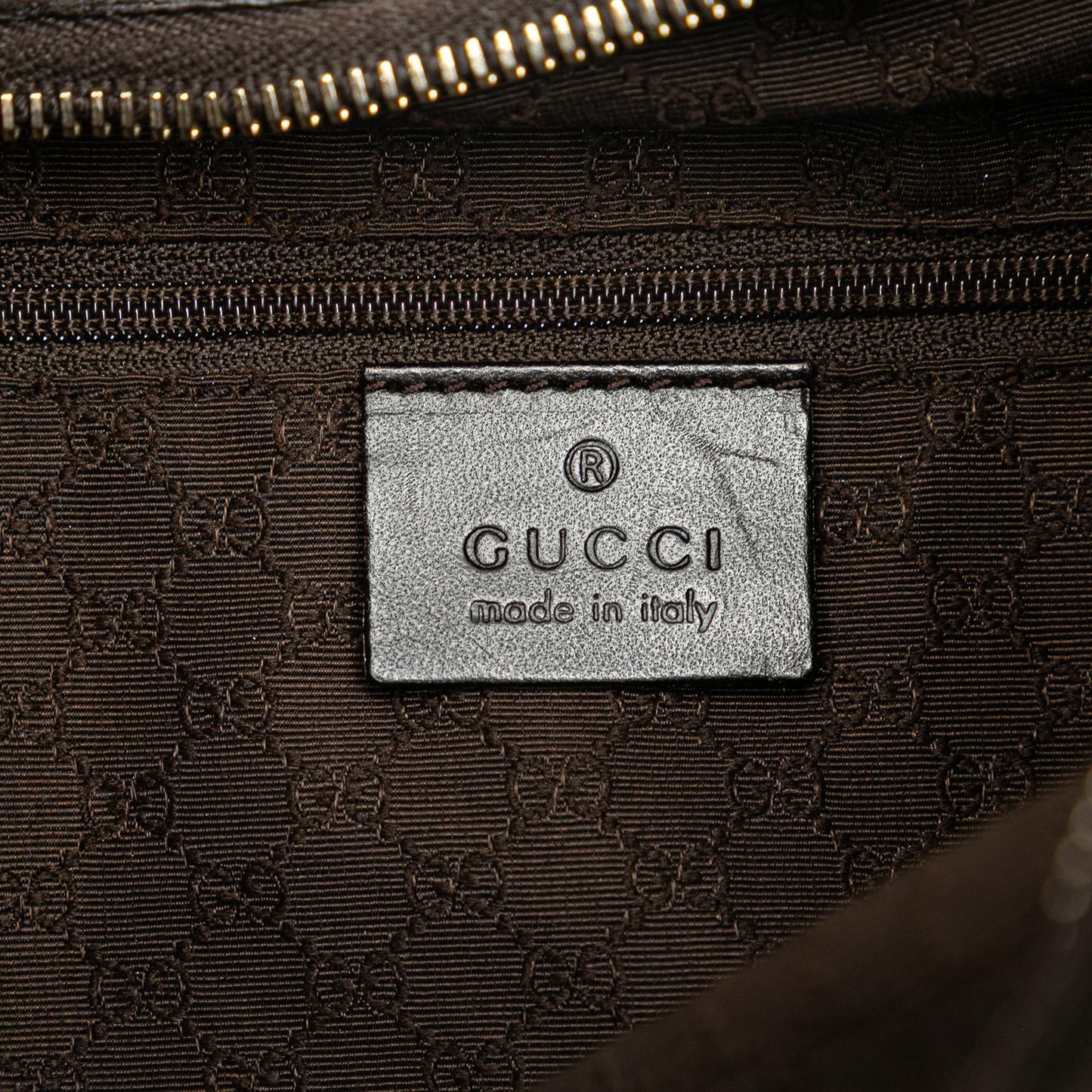 Gucci Canvas Shoulder Bag