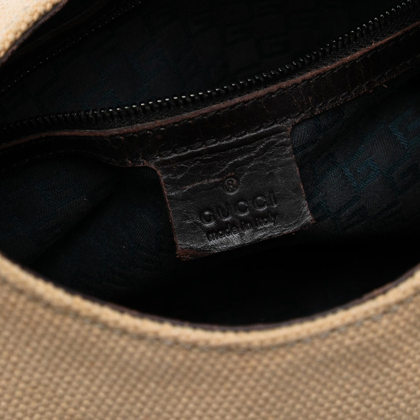 Gucci Canvas Shoulder Bag