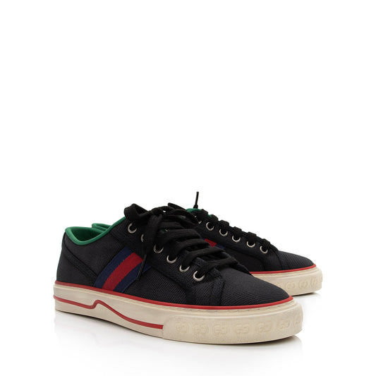 Gucci Canvas Web 1977 Tennis Sneakers - Size 7 / 37 (SHF-UoXp4t)
