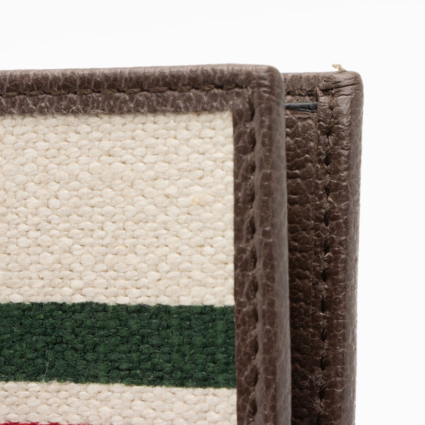 Gucci Canvas Web Bi-Fold Wallet (SHF-5YP2iA)