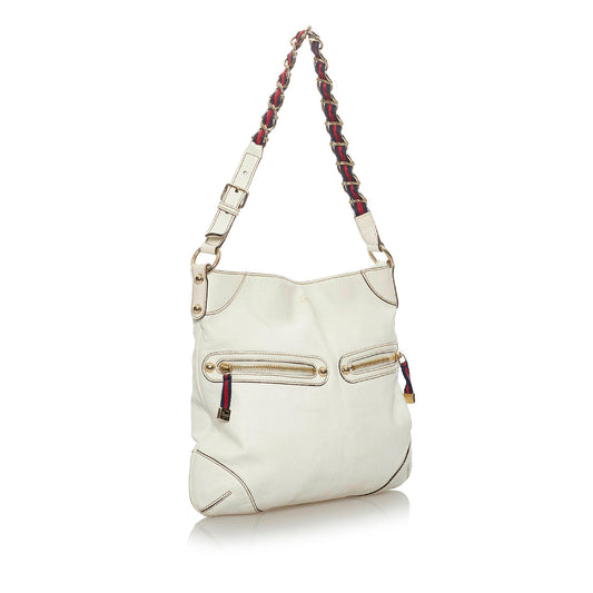 Gucci Capri Ranch Kid Leather Hobo Bag (SHG-28999)