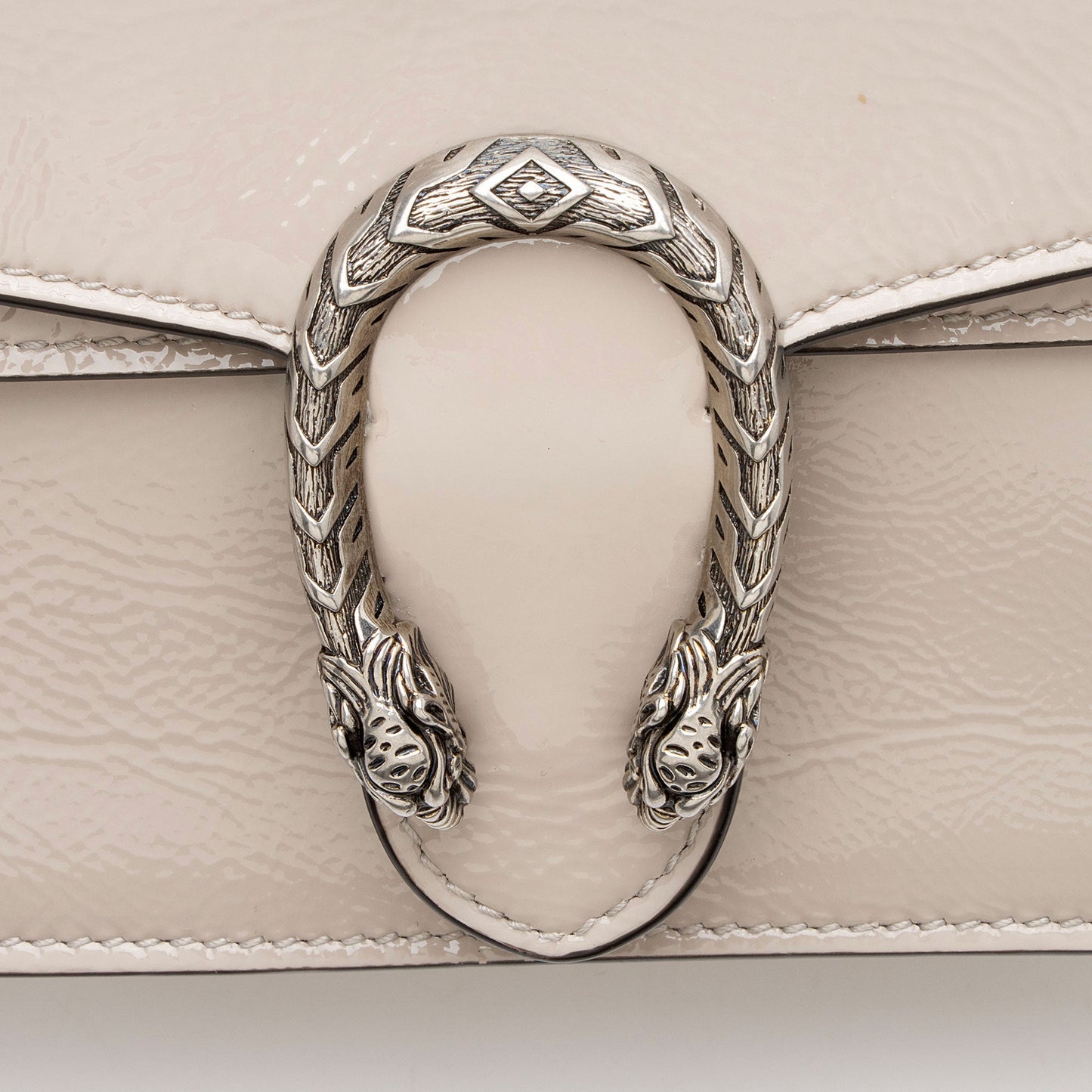 Gucci Crinkled Patent Leather Dionysus Mini Shoulder Bag
