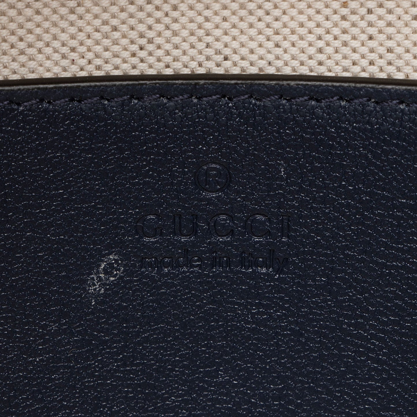 Gucci Diagonal Stitched Calfskin Blondie Top Handle