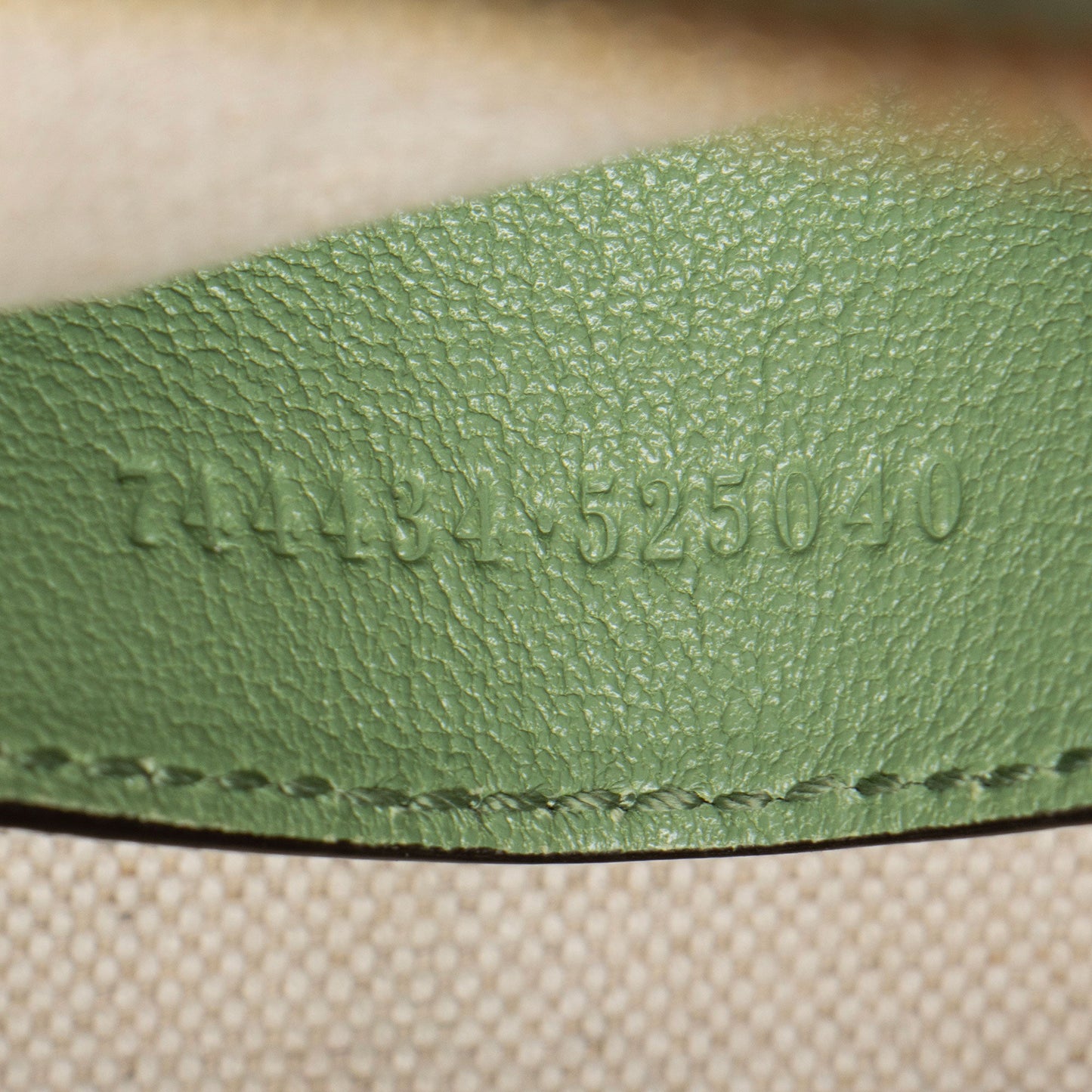 Gucci Diagonal Stitched Calfskin Blondie Top Handle