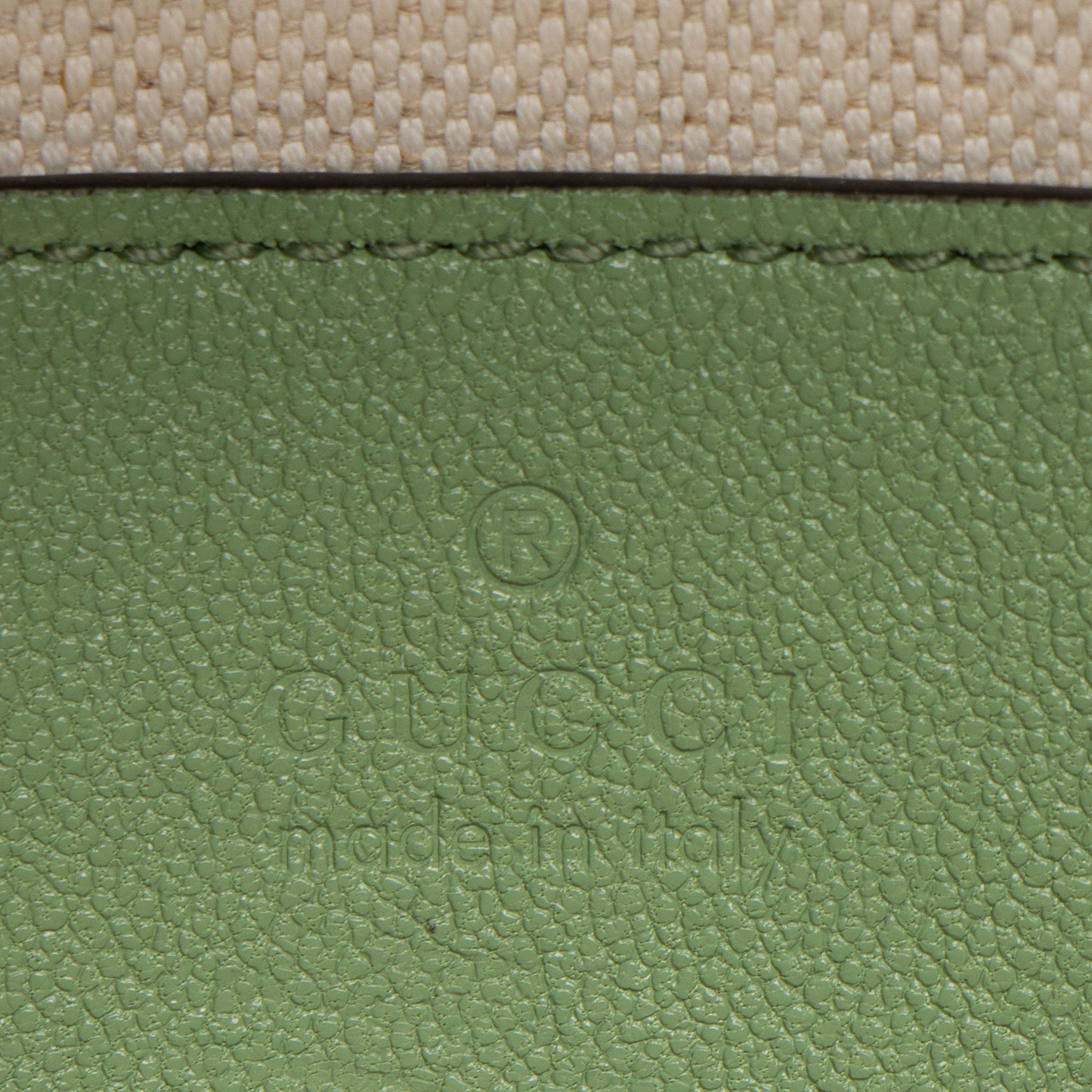 Gucci Diagonal Stitched Calfskin Blondie Top Handle