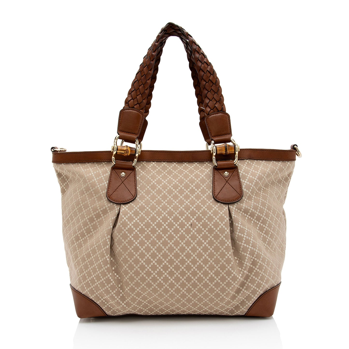Luxury Gucci Diamante Canvas Eva Large Tote (SHF-unJCx2)