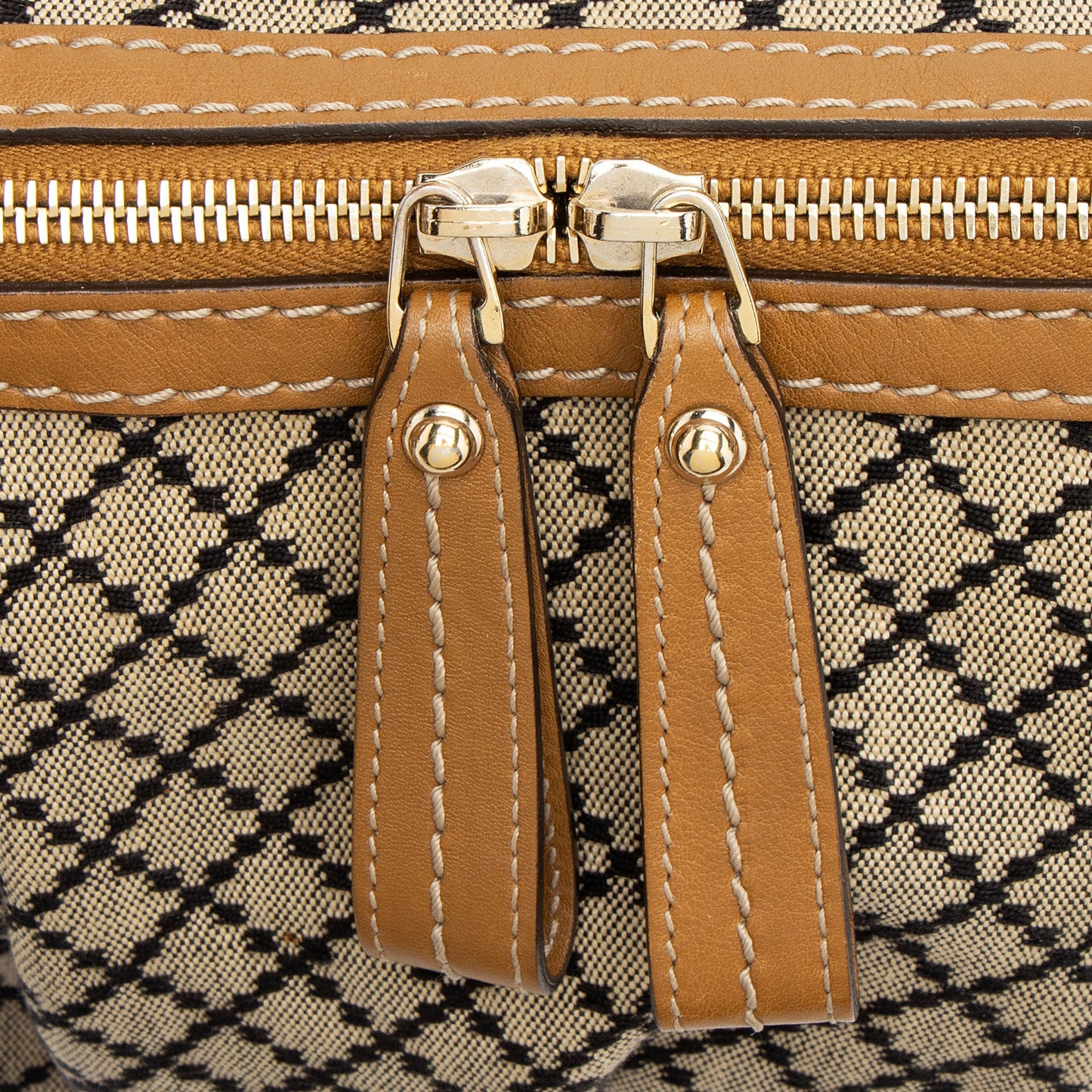 Gucci Diamante Canvas Sukey Medium Satchel