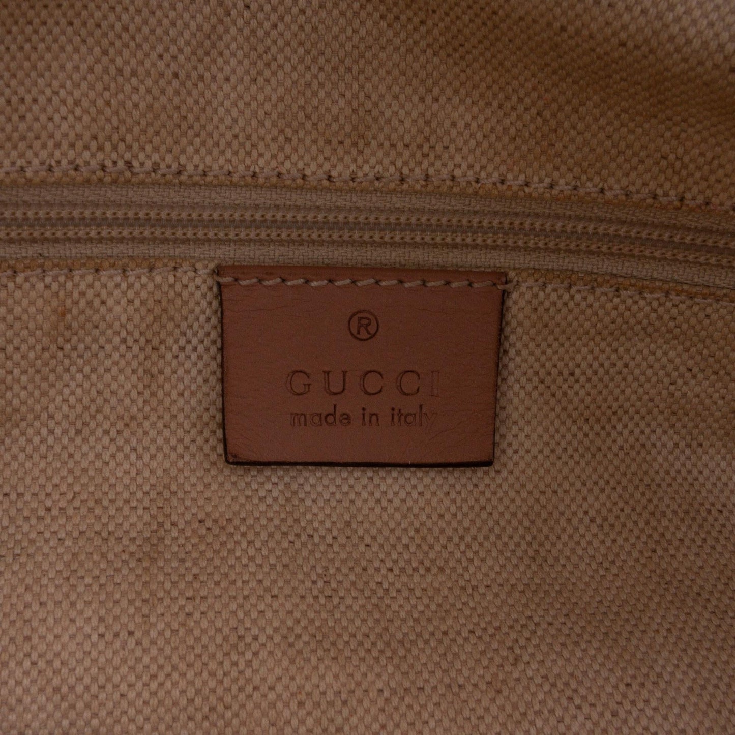 Gucci Diamante Canvas Sukey Satchel
