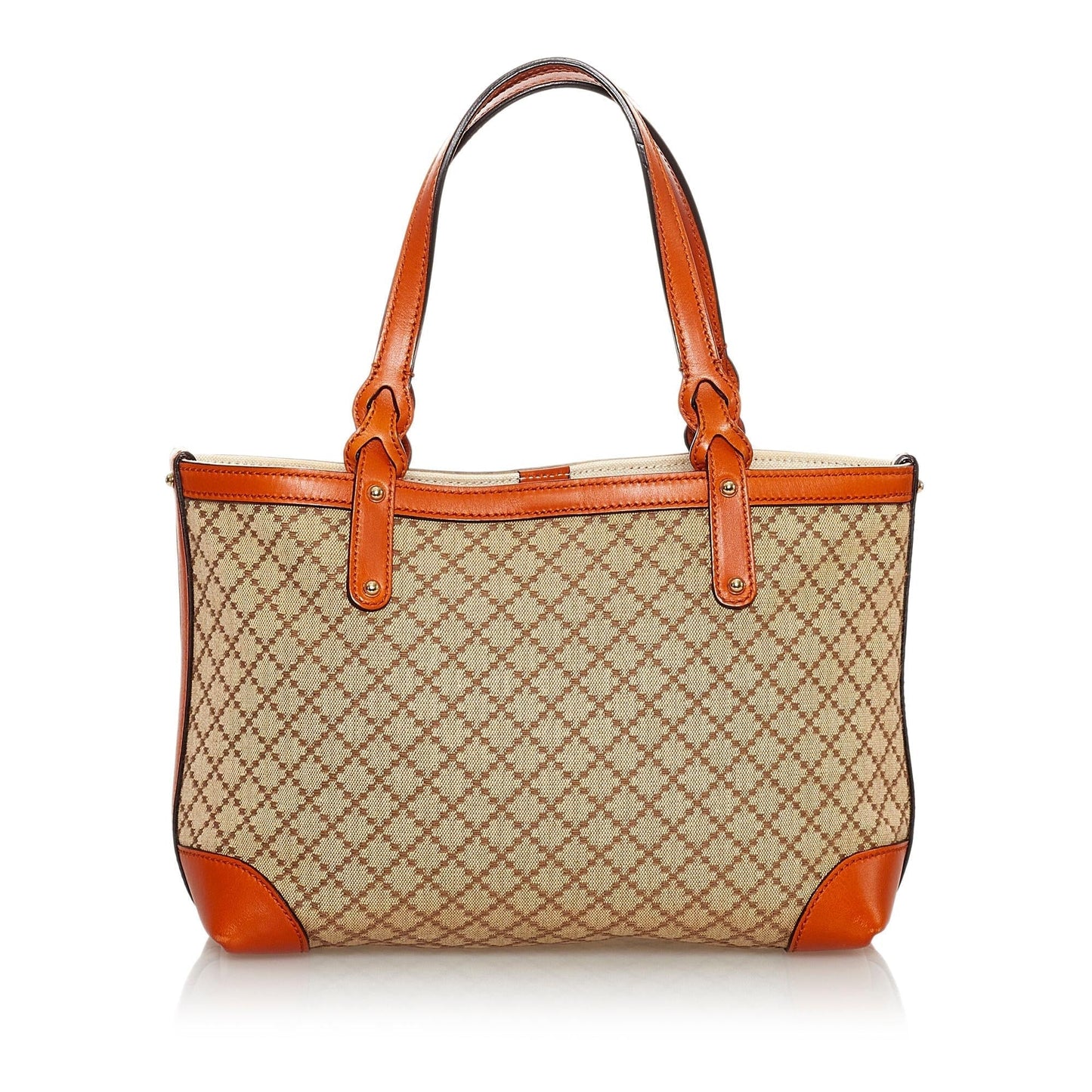 Luxury Gucci Diamante Craft Canvas Tote Bag (SHG-u15SMV)